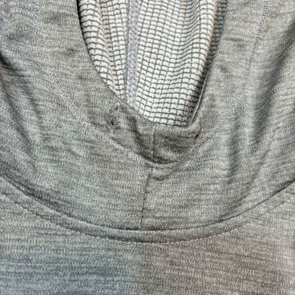 Ladies Grey Avia Brand Hoodie Sweatshirt Size Medium - Picture 11 of 13